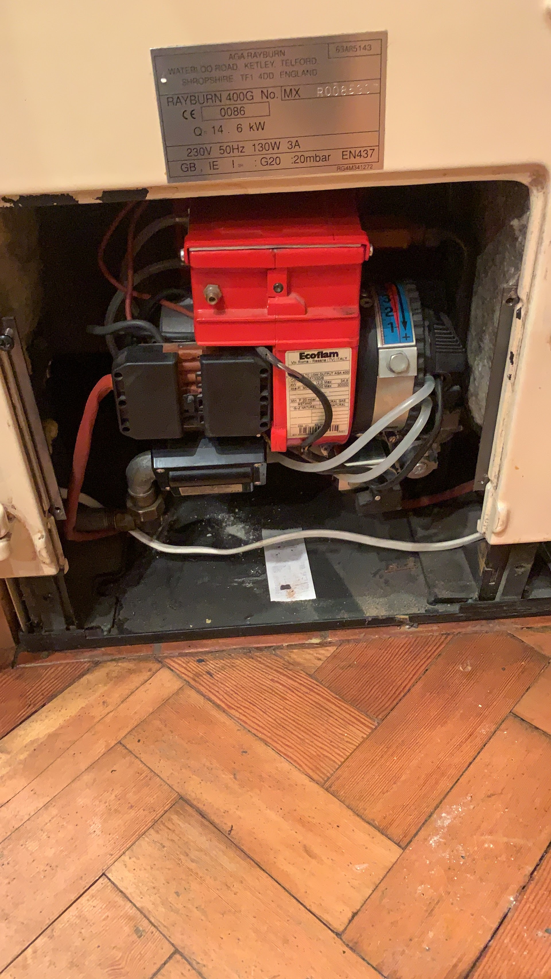 AGA range cooker in a country kitchen