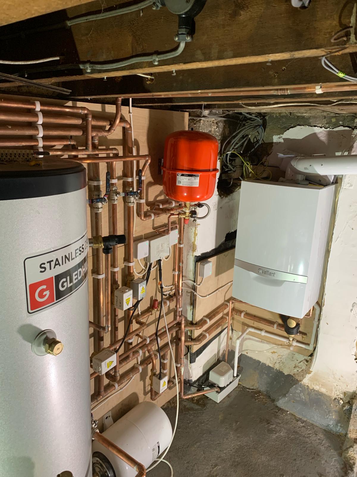 Stainless steel hot water cylinder replacement